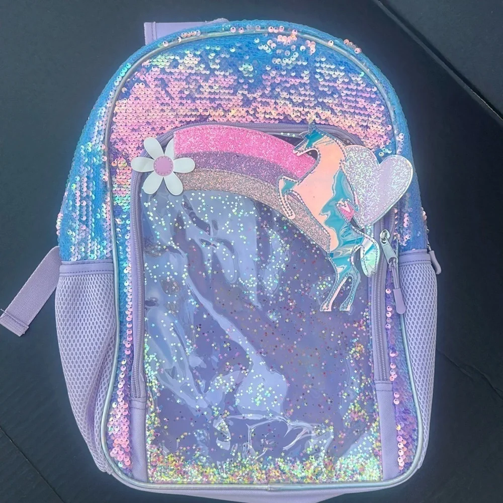 New GIRLS Rainbow Backpack